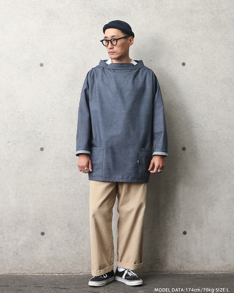 Newlyn Smocks / ニューリンスモック | フィッシャーマンスモック | L | ホワイト | メンズ