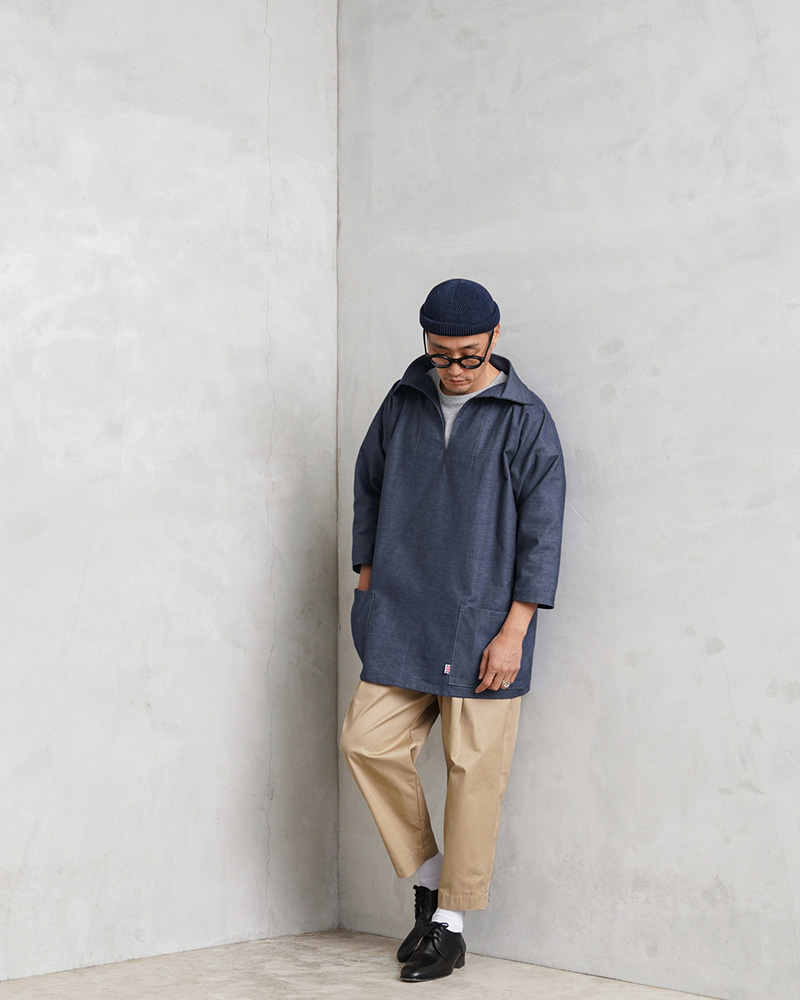 Newlyn Smocks ニューリンスモック フィッシャーマンズ スモック V 