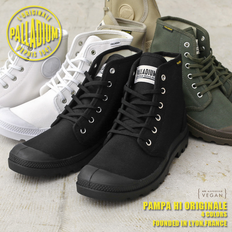 ☆大幅割引中☆PALLADIUM パラディウム 75349 PAMPA HI ORIGINALE パンパ ハイ オリジナーレ ハイカット  キャンバススニーカー【キャンペーン対象外】【T】