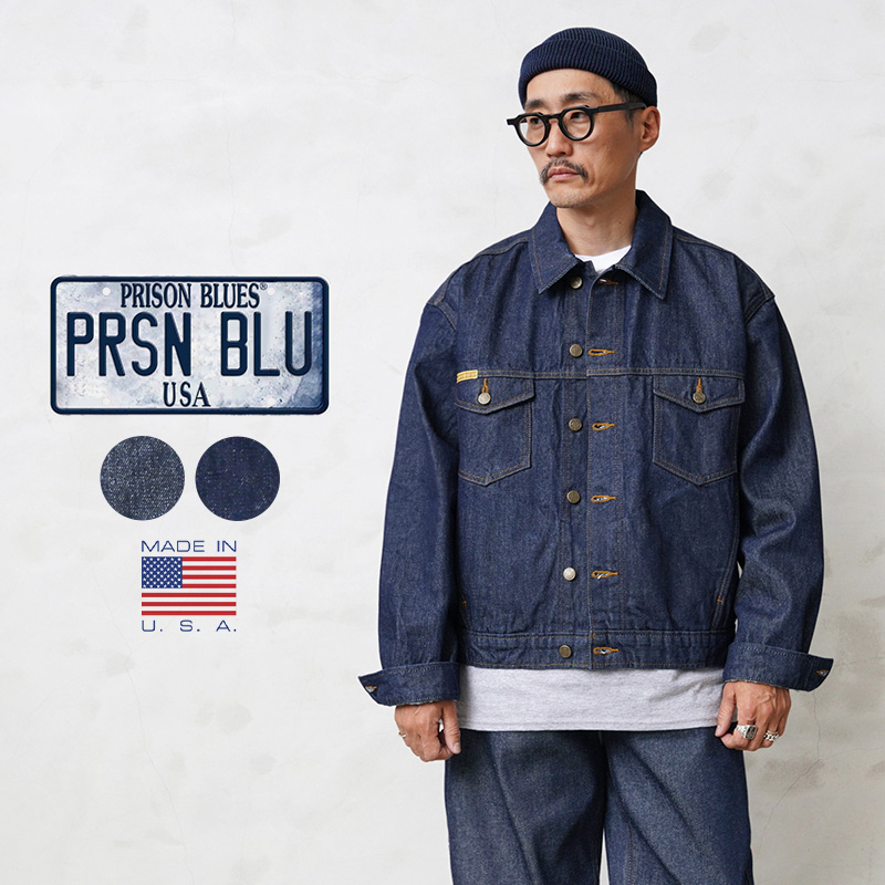 PRSN BLUデニムジャケット-