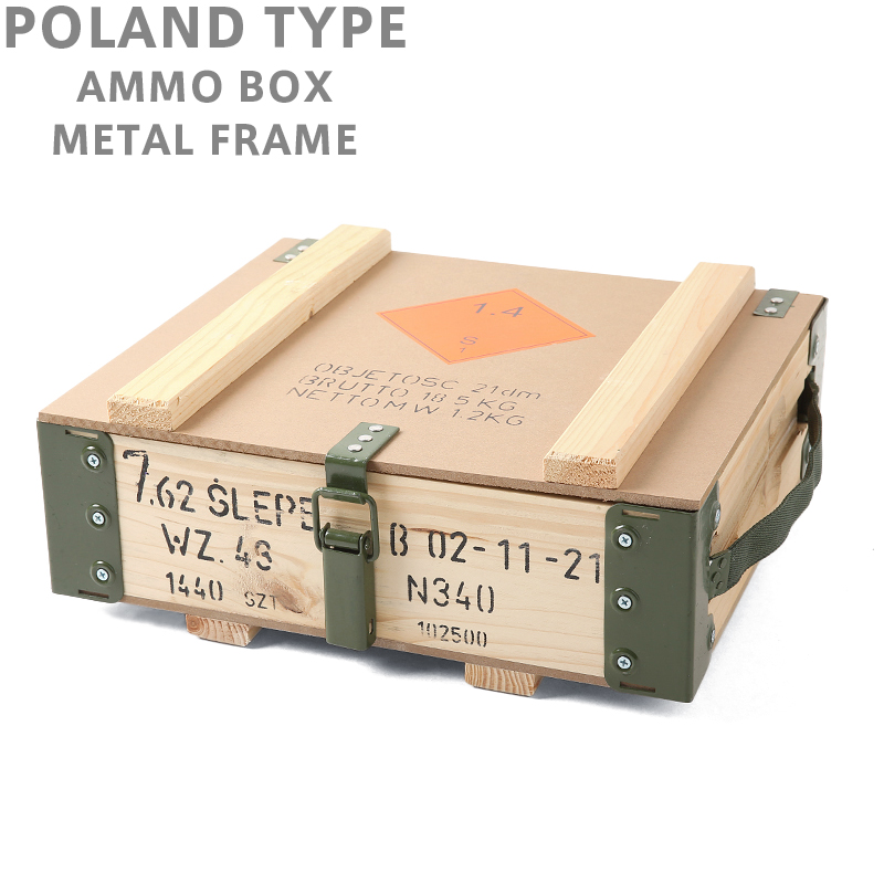 ポーランド軍 アンモボックス メタルフレーム 価格:3,400円|タップで商品ページへ|