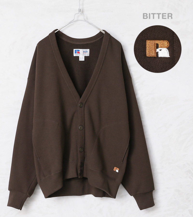 ☆大幅割引中☆【即日出荷対応】RUSSELL ラッセル RC-22706 HIGH COTTON SWEAT CARDIGAN ハイコットン スウェット カーディガン【キャンペーン対象外】【T】