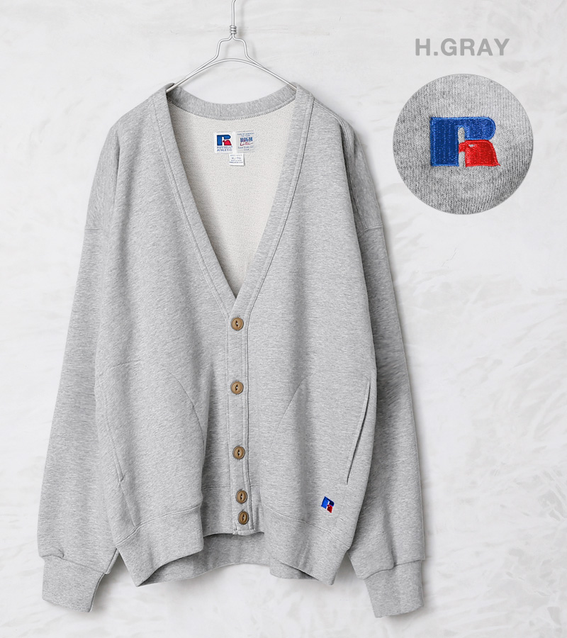 ☆大幅割引中☆【即日出荷対応】RUSSELL ラッセル RC-22706 HIGH COTTON SWEAT CARDIGAN ハイコットン スウェット カーディガン【キャンペーン対象外】【T】