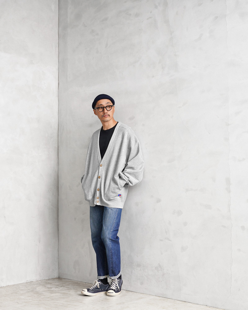 RUSSELL ラッセル RC-22706 HIGH COTTON SWEAT CARDIGAN