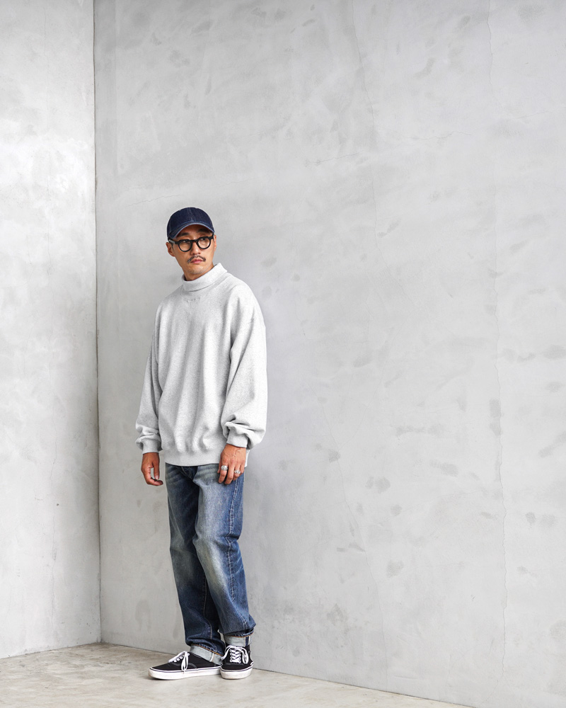 RUSSELL ラッセル RC-22713 Bookstore Fleece Sweat Turtle Neck Shirt