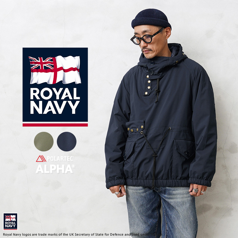 ROYAL NAVY ロイヤルネイビー RN21FPKP58 SMOCK PARKA（スモックパーカー）