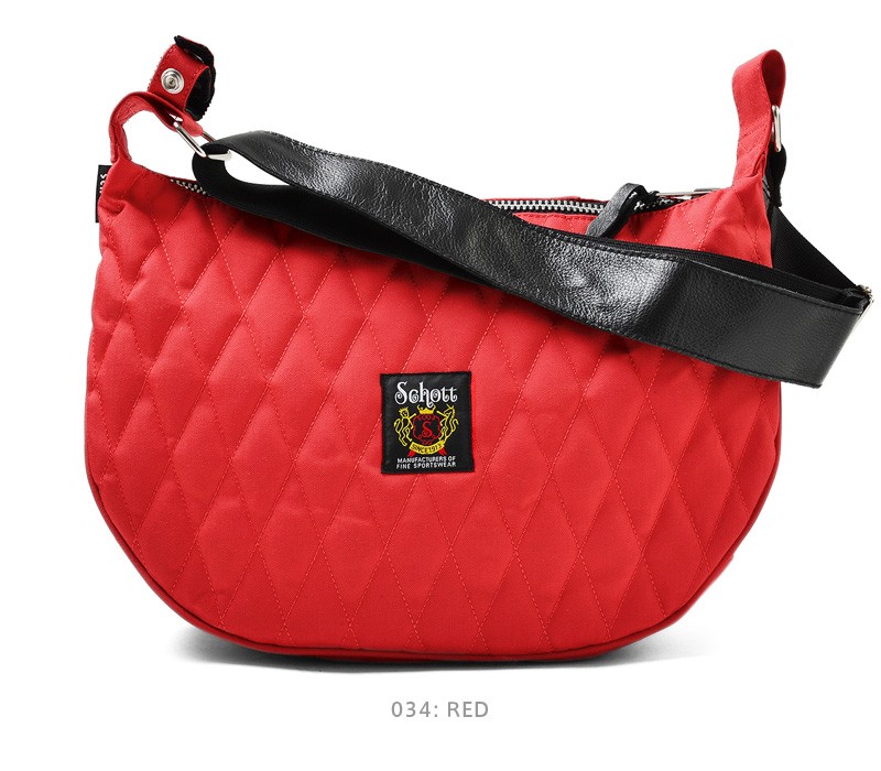 Schott ショット 3169006 NYLON PADDED BANANA BAG バナナバック Schott ショット 3169006 NYLON PADDED BANANA BAG バナナバック