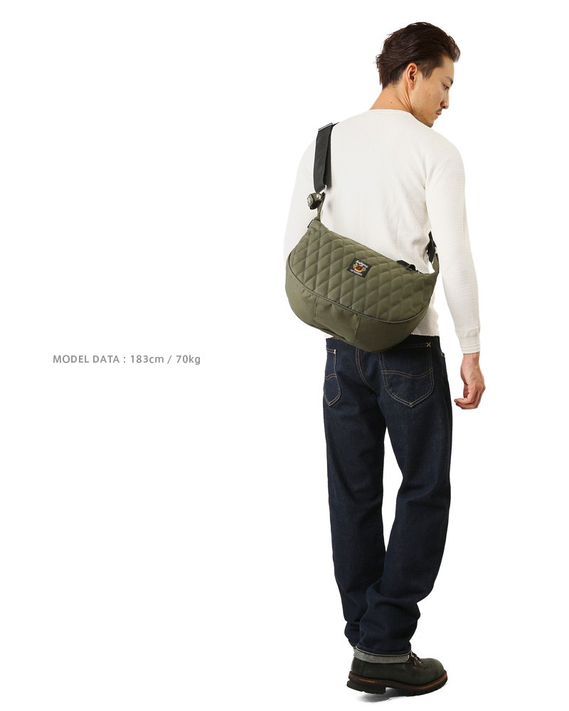 Schott ショット 3169006 NYLON PADDED BANANA BAG バナナバック