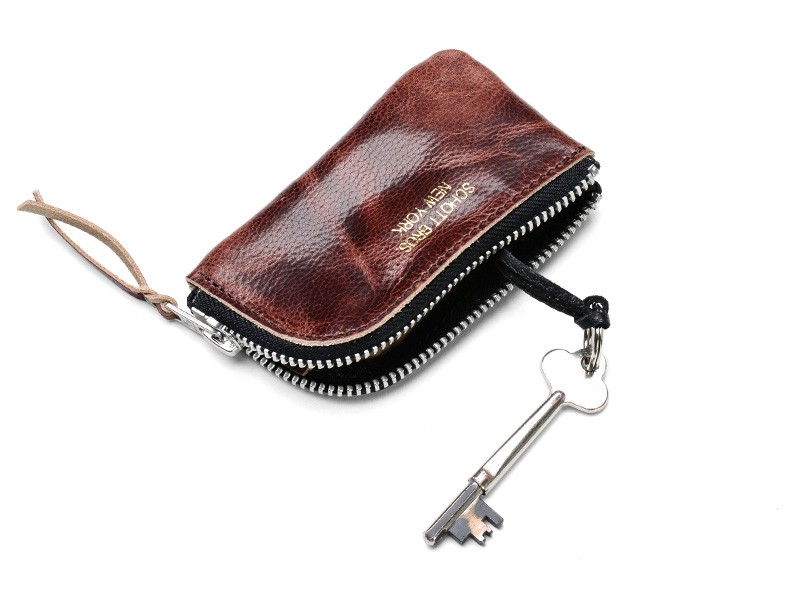 Schott ショット 3169022 LEATHER KEY CASE キーケース