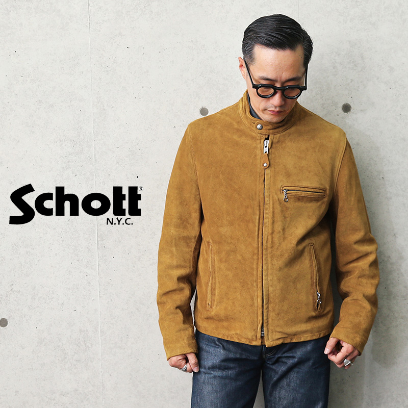 schott 別注レザージャケット 定価77,000円