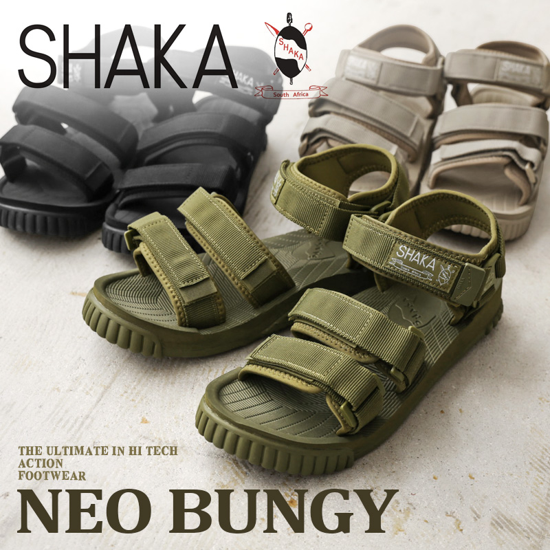 SHAKA シャカ 433104 NEO BUNGY ネオバンジー ストラップサンダル