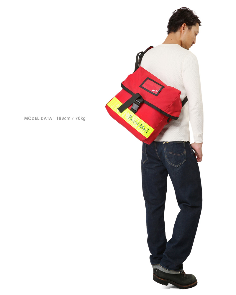 イギリス ROYAL MAIL メッセンジャーバッグ イエロー