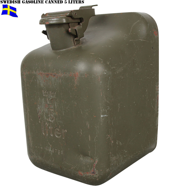 スウェーデン軍　スイス軍　軍用　燃料缶　ミリタリー　タンク　ターム51　10L スウェーデン軍 スイス軍 軍用 燃料缶 ミリタリー タンク ターム