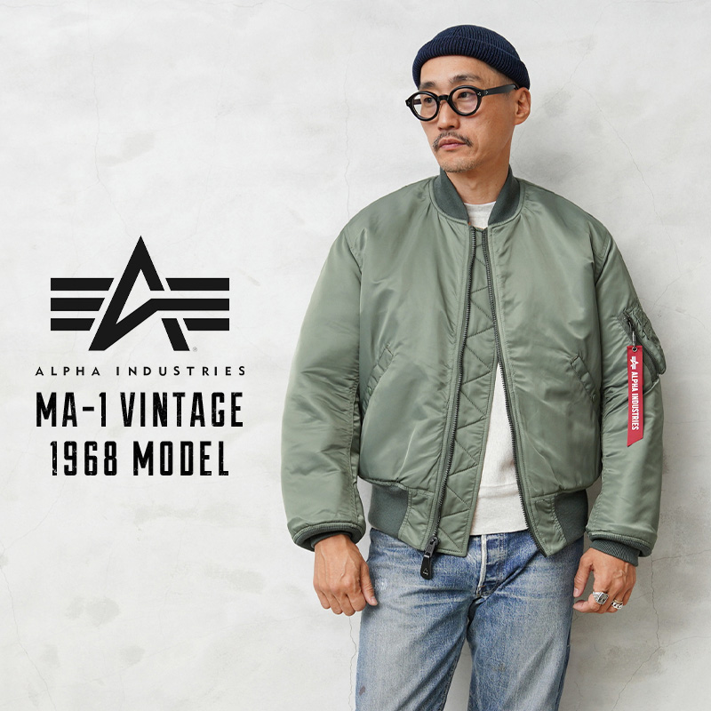 ALPHA アルファ TA1545-203 MA-1 VINTAGE 68MODEL フライトジャケット