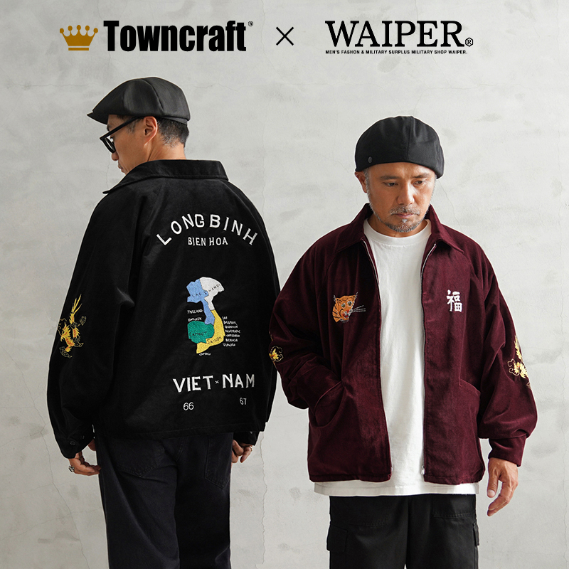 WAIPER×TOWN CRAFT VIET-NAM JACKET VELOUR