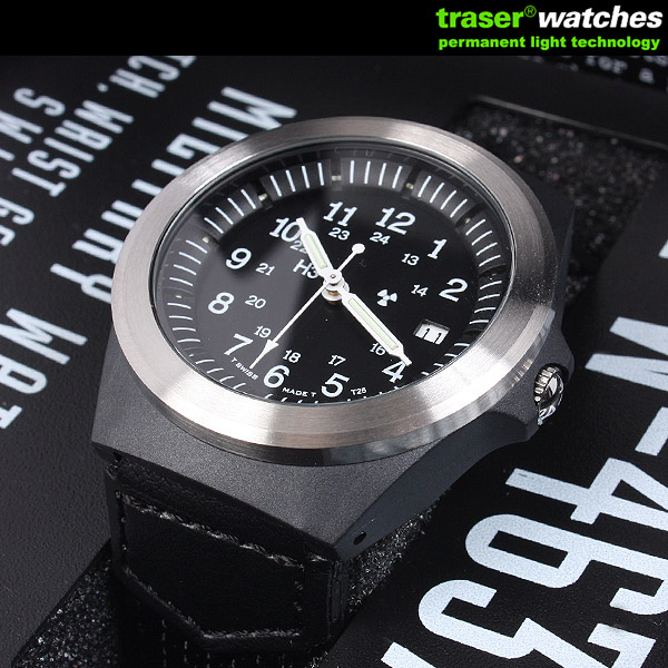 TRASER トレーサー ミリタリーウォッチ 腕時計 タイプ TYPE3 ブラック