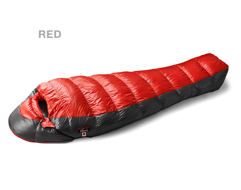 美品 ナンガ 寝袋 UDD BAG630DX ショート 水濡れに強い撥水ダウン