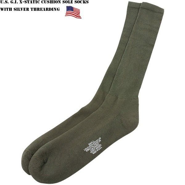 実物 新品 米軍X-STATIC CUSHION SOLEソックス 実物 新品 米軍X-STATIC CUSHION SOLEソックス