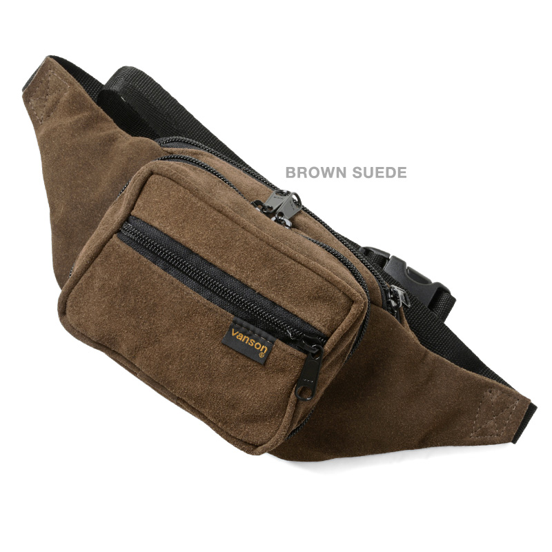 vanson レザー ファニーパック VANSON バンソン レザー ポーチ ラージ ファニーパック ブラック