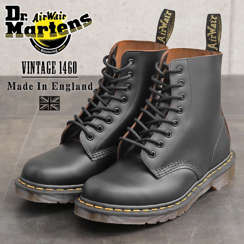 Dr.Martens ドクターマーチン VINTAGE 1460 8ホール ブーツ MADE IN ...