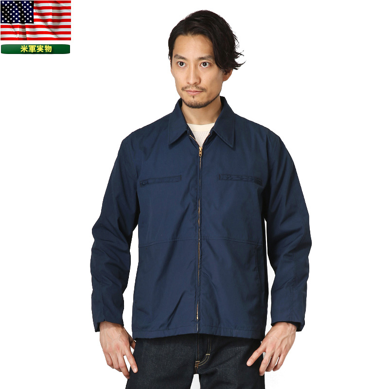 米軍 実物 放出品 JACKET UTILITY MAN'S BLUE