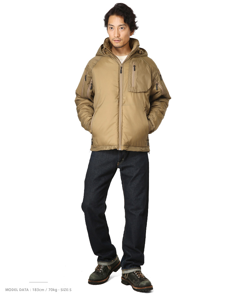BEYOND CLOTHING  A7 AXIOS COLD JACKETカラーコヨーテCOYOTEB