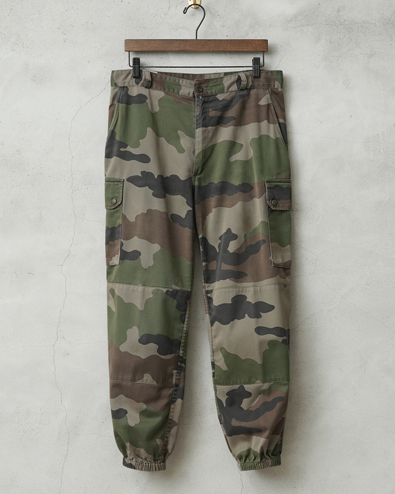 OPEN YY❤︎迷彩 カモ ロールウエスト カーゴパンツ 【公式通販】