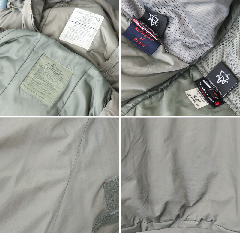 リジェクト 訳あり品 USED 米軍 ECWCS Gen III Level 7 ジャケット
