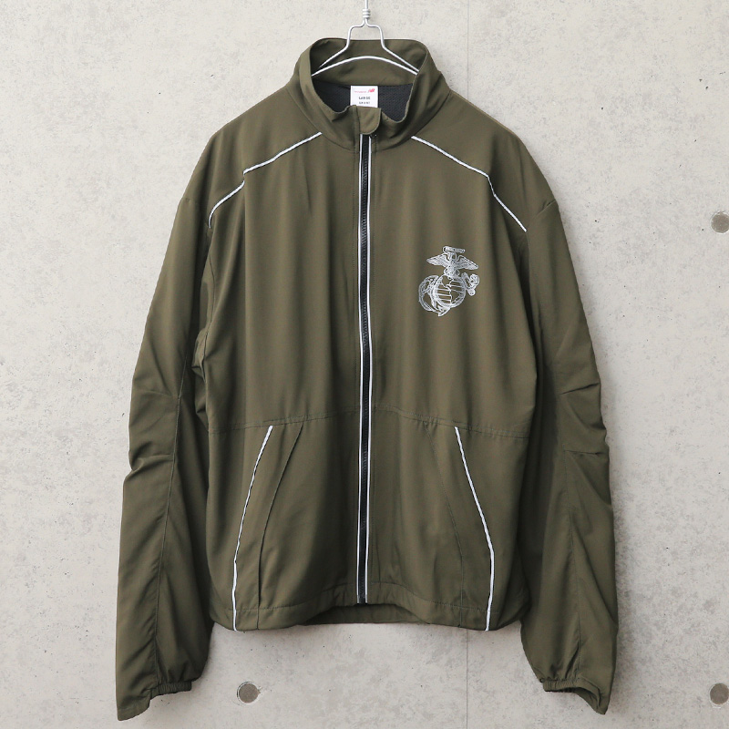 実物 新品 デッドストック 米軍 米海兵隊 NB製 U.S.M.C. PT ランニング ジャケット MADE IN USA【キャンペーン対象外】【I】