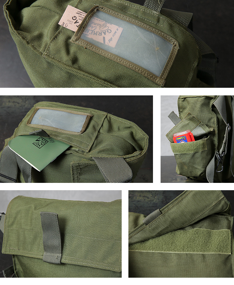 実物 USED 米軍 M40 ガスマスクバッグ TYPE A