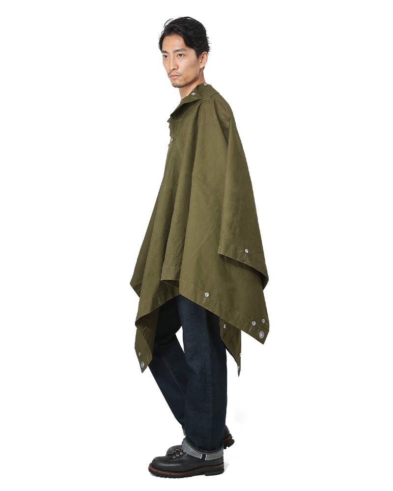 ベルギー軍 テントシェル ポンチョ ケープ コート マント パップテント  