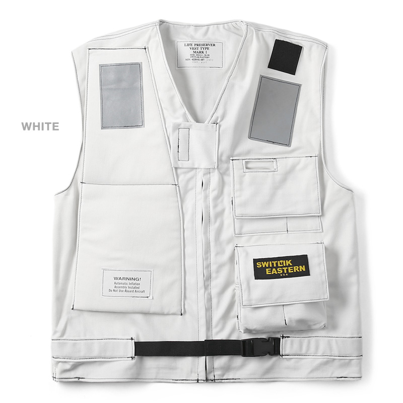 米軍　ライフジャケット　LIFE PRESERVER VEST　グリーン　M