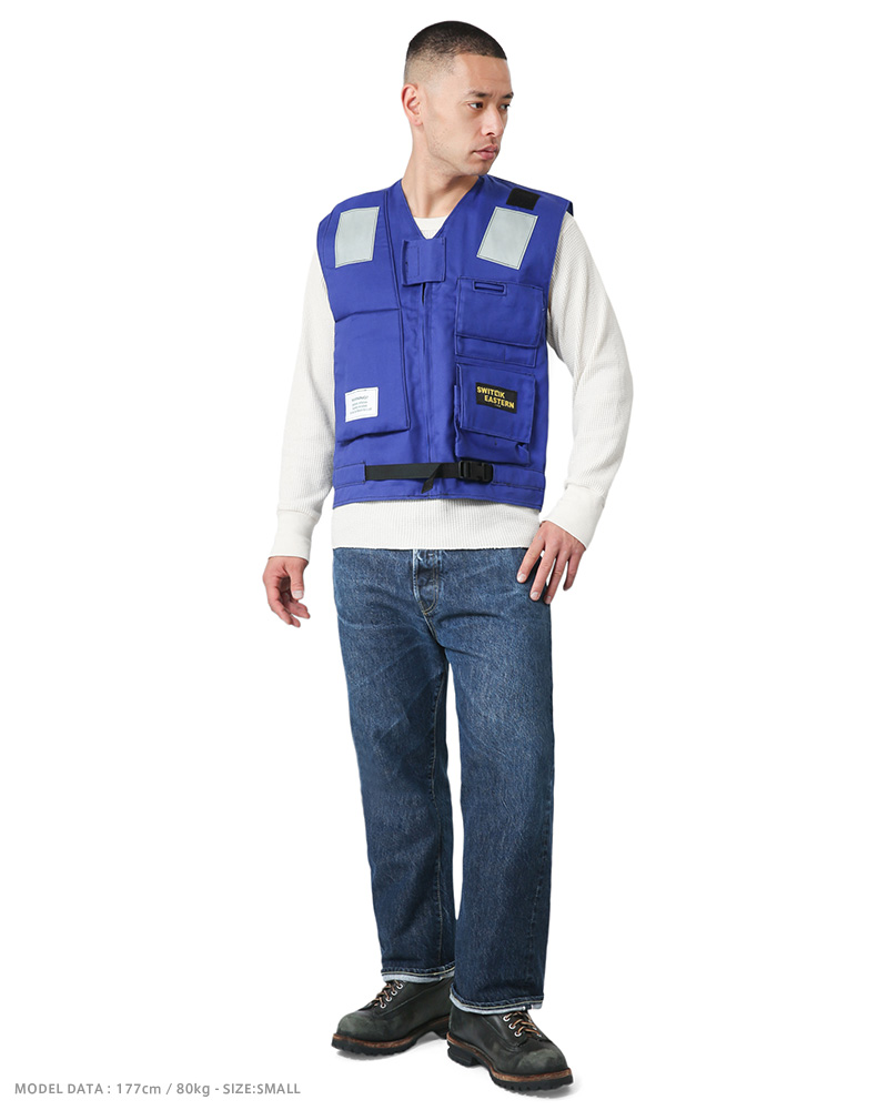 米軍　ライフジャケット　LIFE PRESERVER VEST　グリーン　M