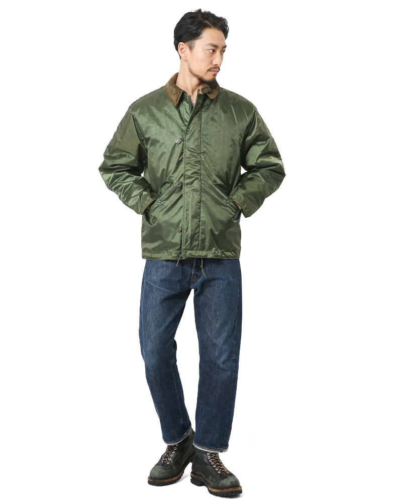 デッド ビンテージ デッキ ジャケット US NAVY IMPERMEABLE - 通販