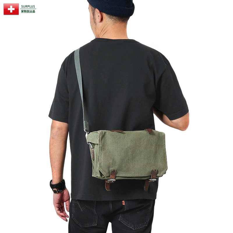 スイス軍 ARMY ヴィンテージ ツール ショルダーバッグ ミリタリー 軍放出品