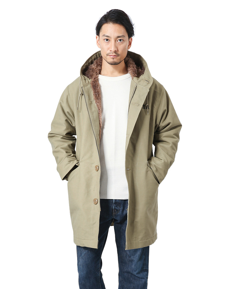 ★カートで割引対象品★新品 米軍 U.S.NAVY 復刻 N-2 デッキコート ミリタリーファッション 服【T】