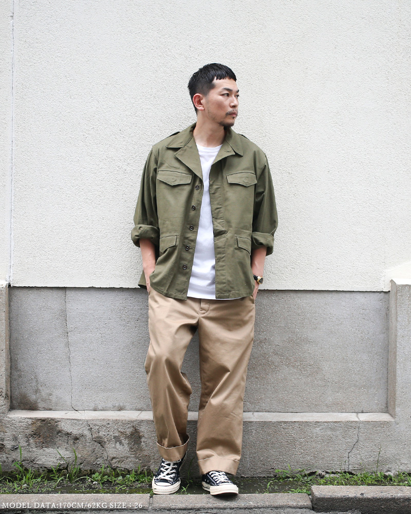 公式専門店 フランス軍 M 47ミリタリージャケット rockworth.com