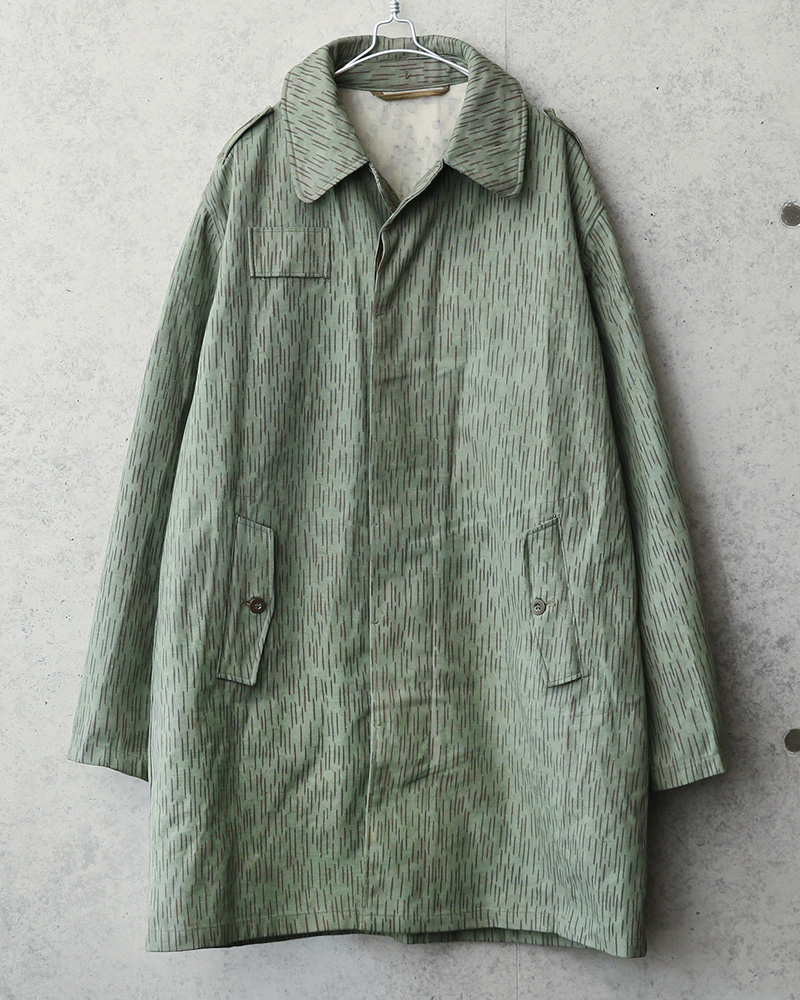 実物 新品 デッドストック チェコ軍 M-60 レインドロップカモ フィールドコート【キャンペーン対象外】 軍服 ミリタリーファッション  ミリタリーコート【I】
