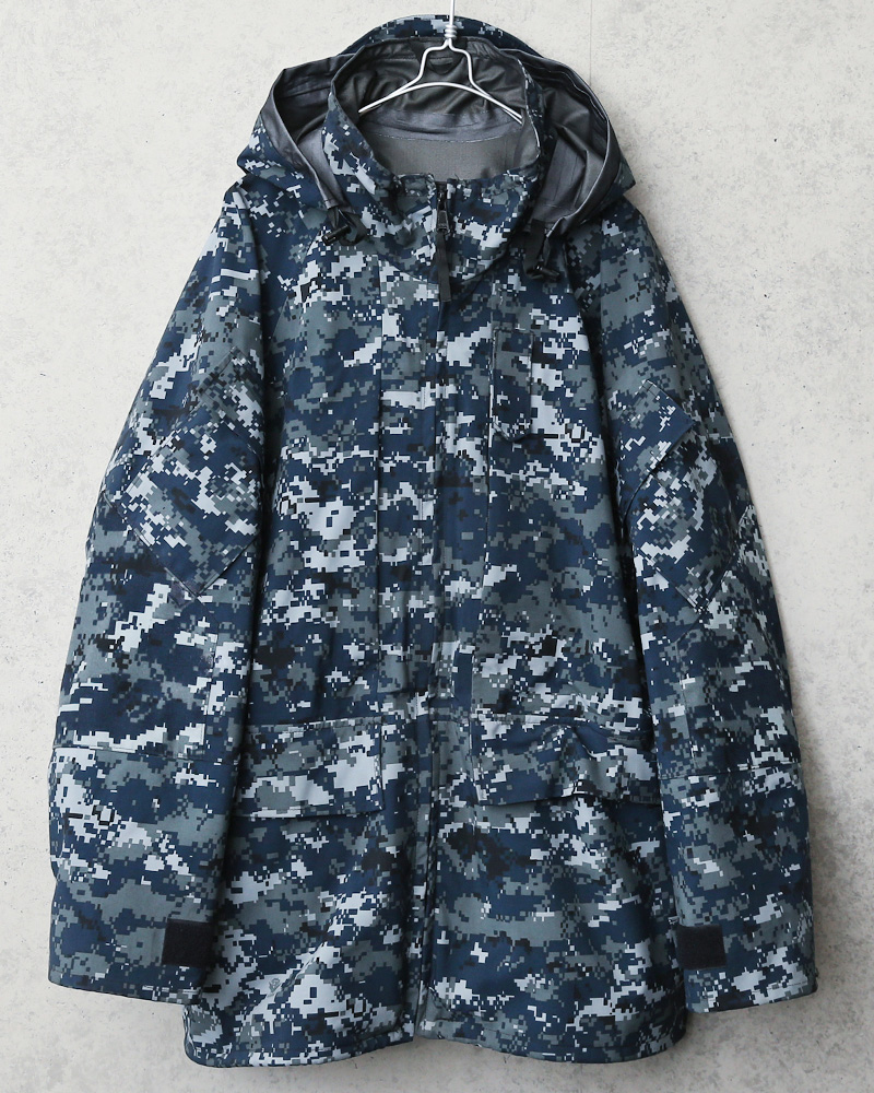 米軍 U.S.NAVY ECWCS GEN2 NWU デジタルカモ GORE-TEX パーカー 軍服