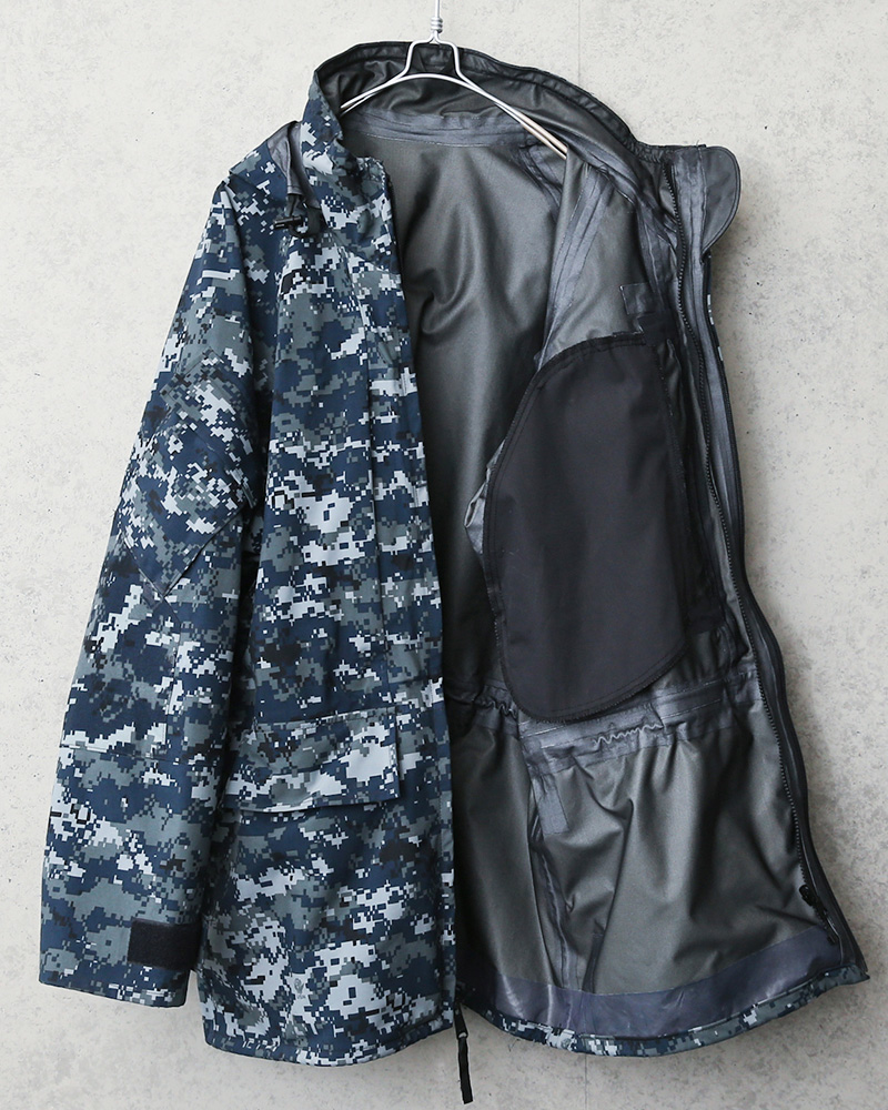 米軍 U.S.NAVY ECWCS GEN2 NWU デジタルカモ GORE-TEX パーカー 軍服