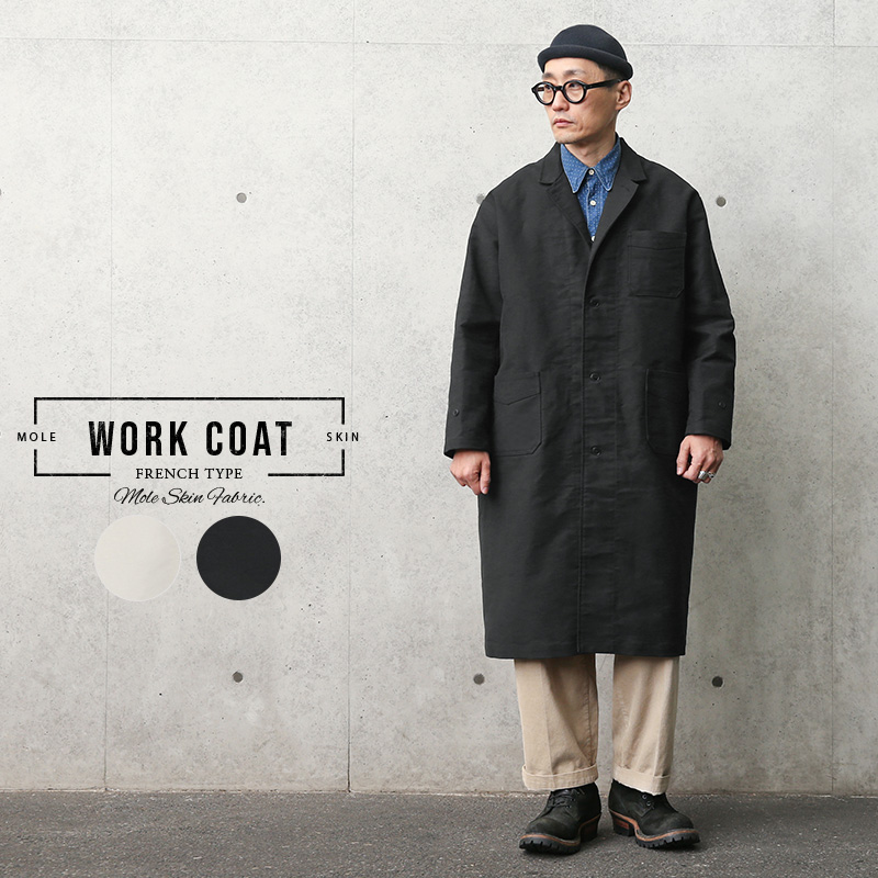 新品未使用 MOLESKIN COAT