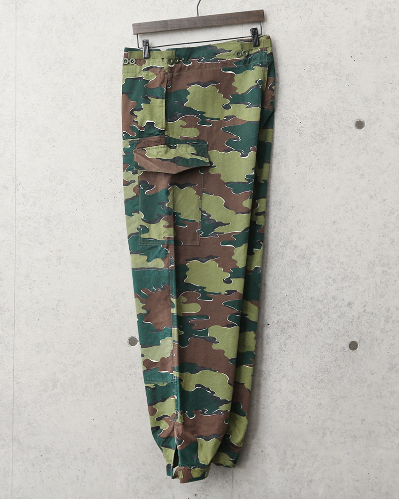 USED ベルギー軍 ジグソーカモ VINTAGE オーバーパンツ 1st 軍服