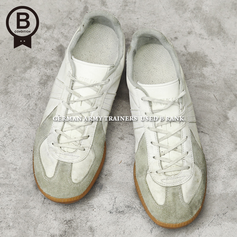 USED ドイツ軍 ジャーマントレーナー Bランク シューズ ミリタリー 