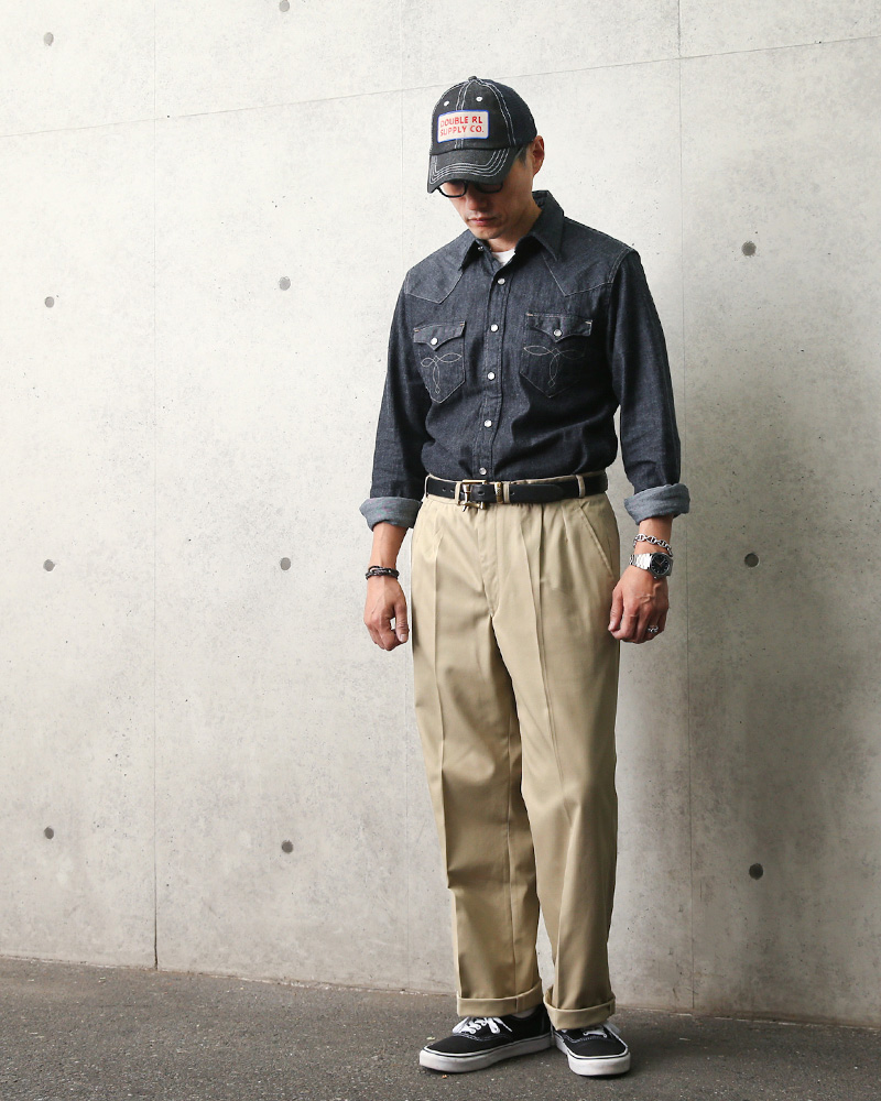 実物 USED ドイツ軍 チノトラウザー KHAKI【キャンペーン対象外】 軍服 ミリタリーファッション 軍パン【I】
