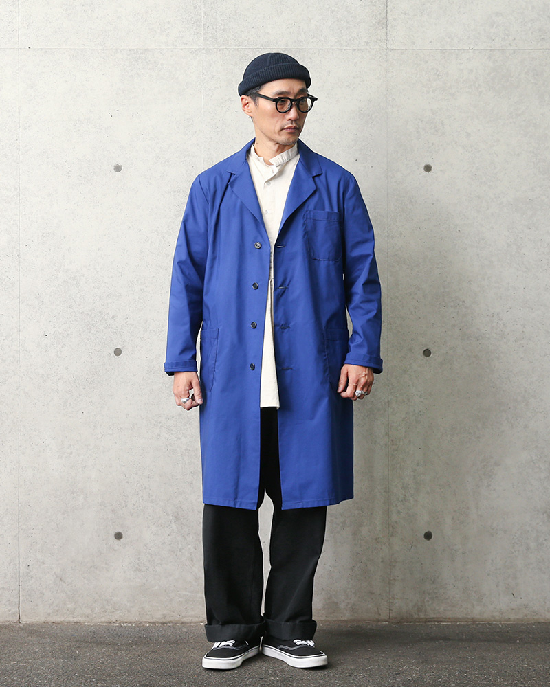 実物 新品 デッドストック イタリア空軍 ワークコート ブルー【キャンペーン対象外】 軍服 ミリタリーファッション【T】