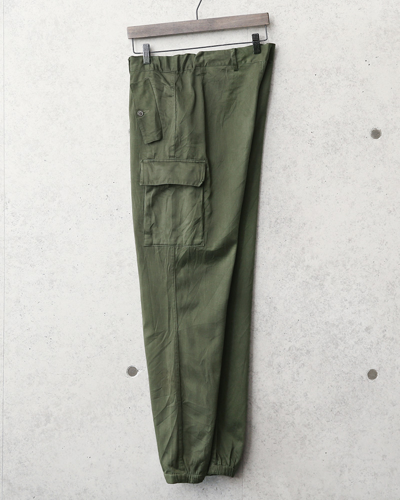 実物 USED イタリア軍 ZIP カーゴパンツ【キャンペーン対象外】 ミリタリーファッション 軍服 軍パン【I】