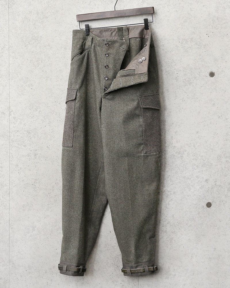 USED スウェーデン軍 M-39 ウール カーゴパンツ ＃2 ミリタリー 