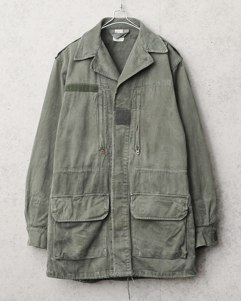 実物 USED フランス軍 M-64 ジャケット ミリタリーファッション 軍服