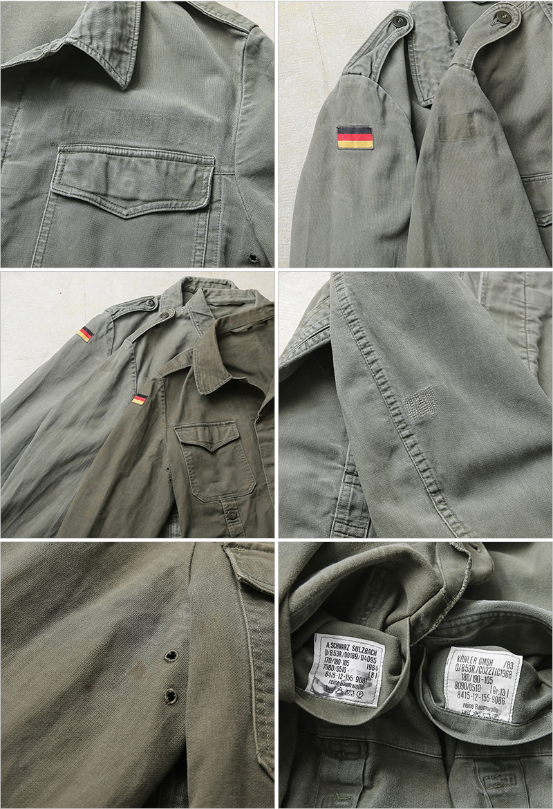 希少 実物 USED ドイツ軍 モールスキン ジャケット 前期型 ミリタリー