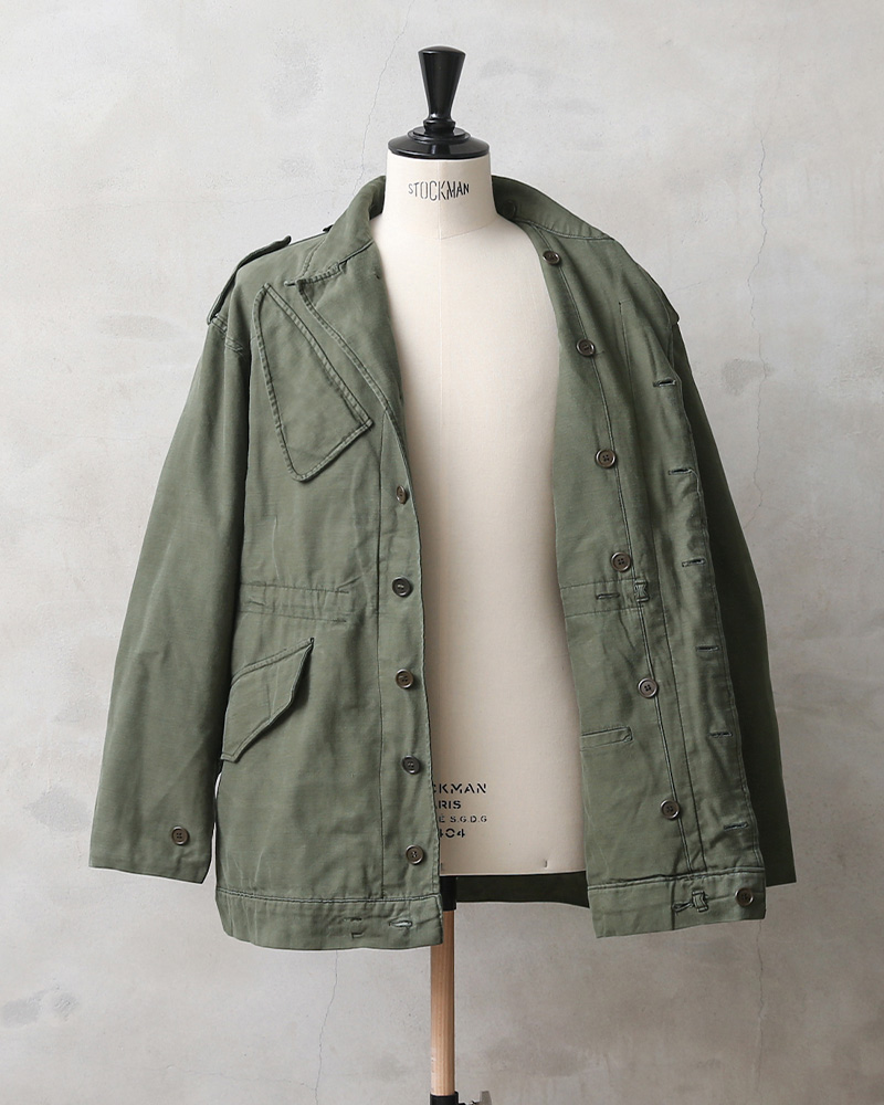 実物 USED オランダ軍 1980~90年代 NATO フィールドジャケット OD